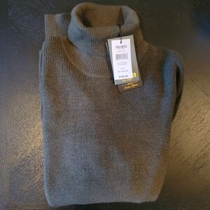 Todd Snyder XXL Merino Wool Olive Turtleneck